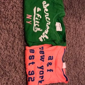 Abercrombie kids bundle short sleeve shirts
